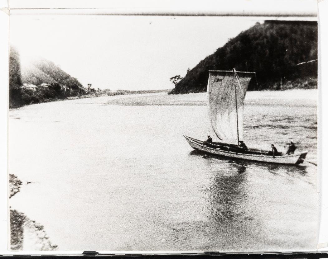富士川舟運の歴史的な風景