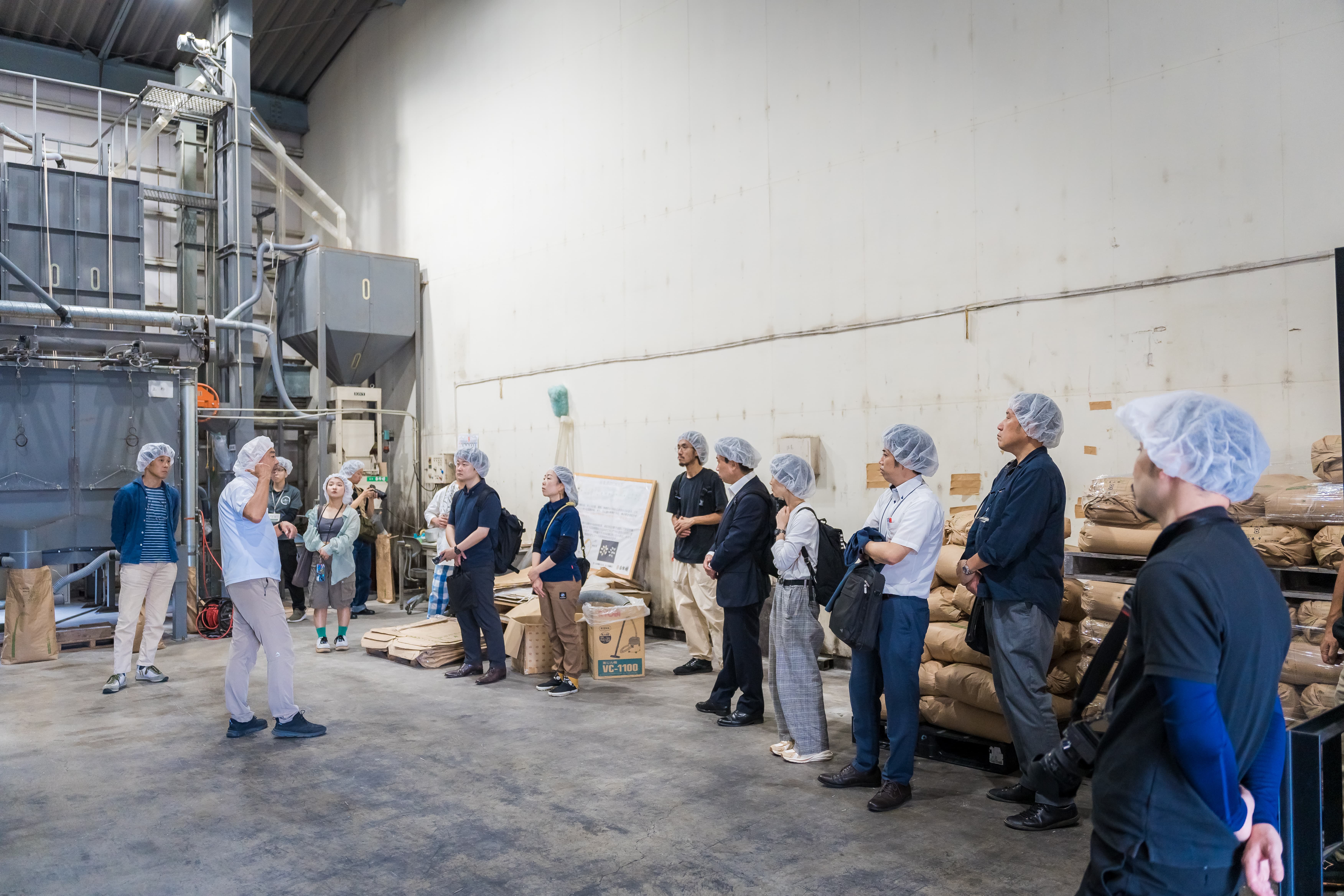 酒蔵体験の様子